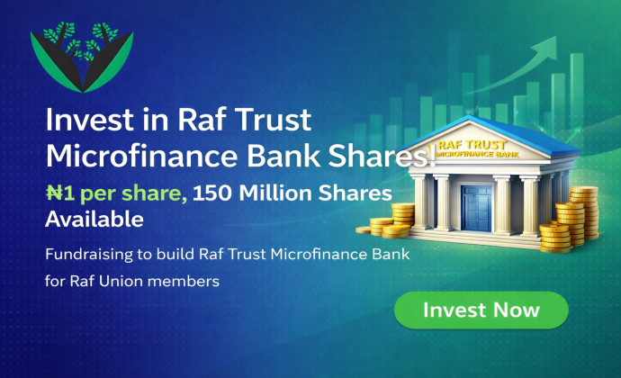 Raf Trust Microfinance Bank Shares